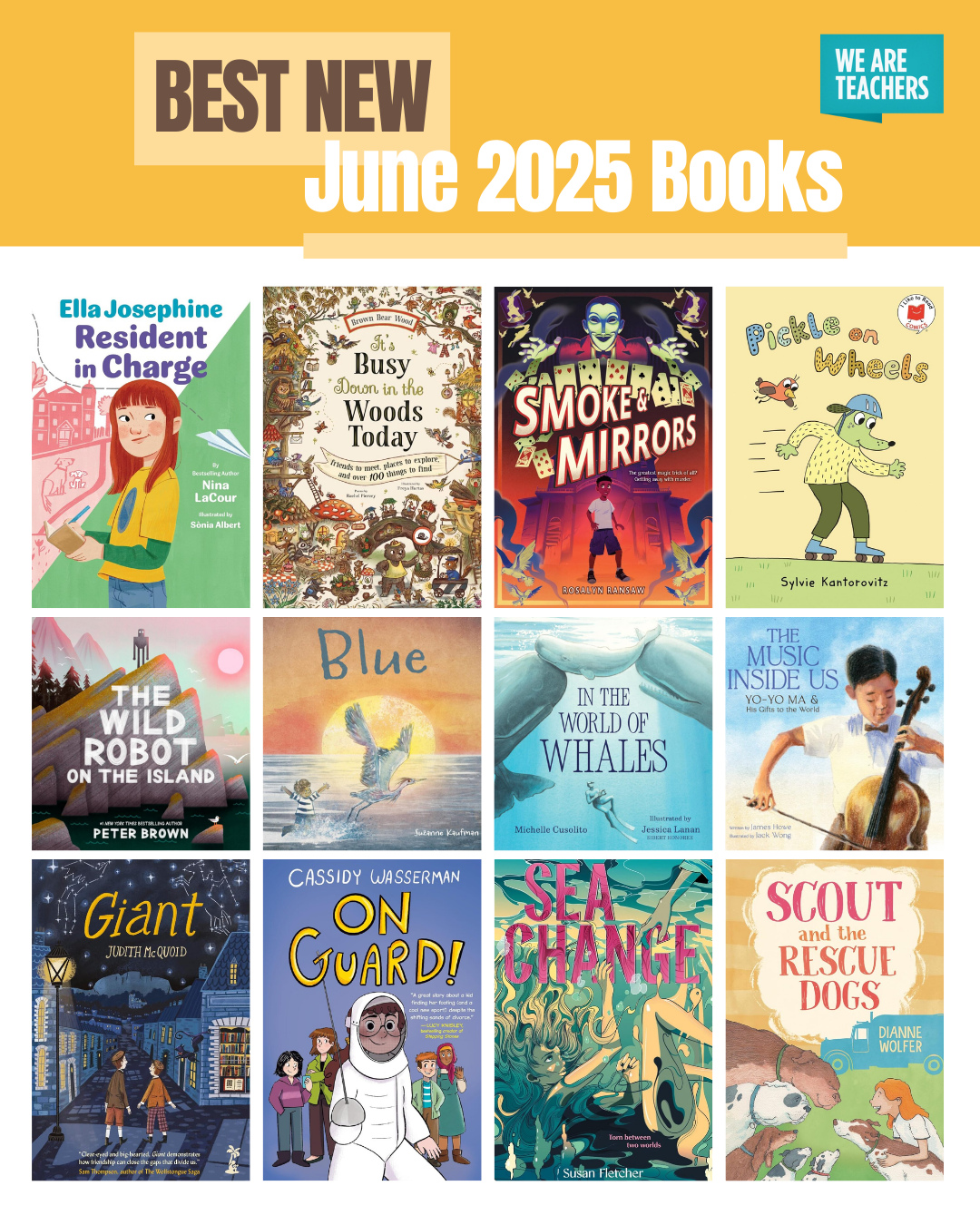 WAT Editorial_Article_June New Books_Social Image Find the perfect summer break reads with these new June 2025 books: fiction for all ages, graphic novels, nonfiction, and more.