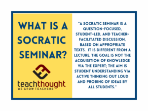 The Definition Of A Socratic Seminar